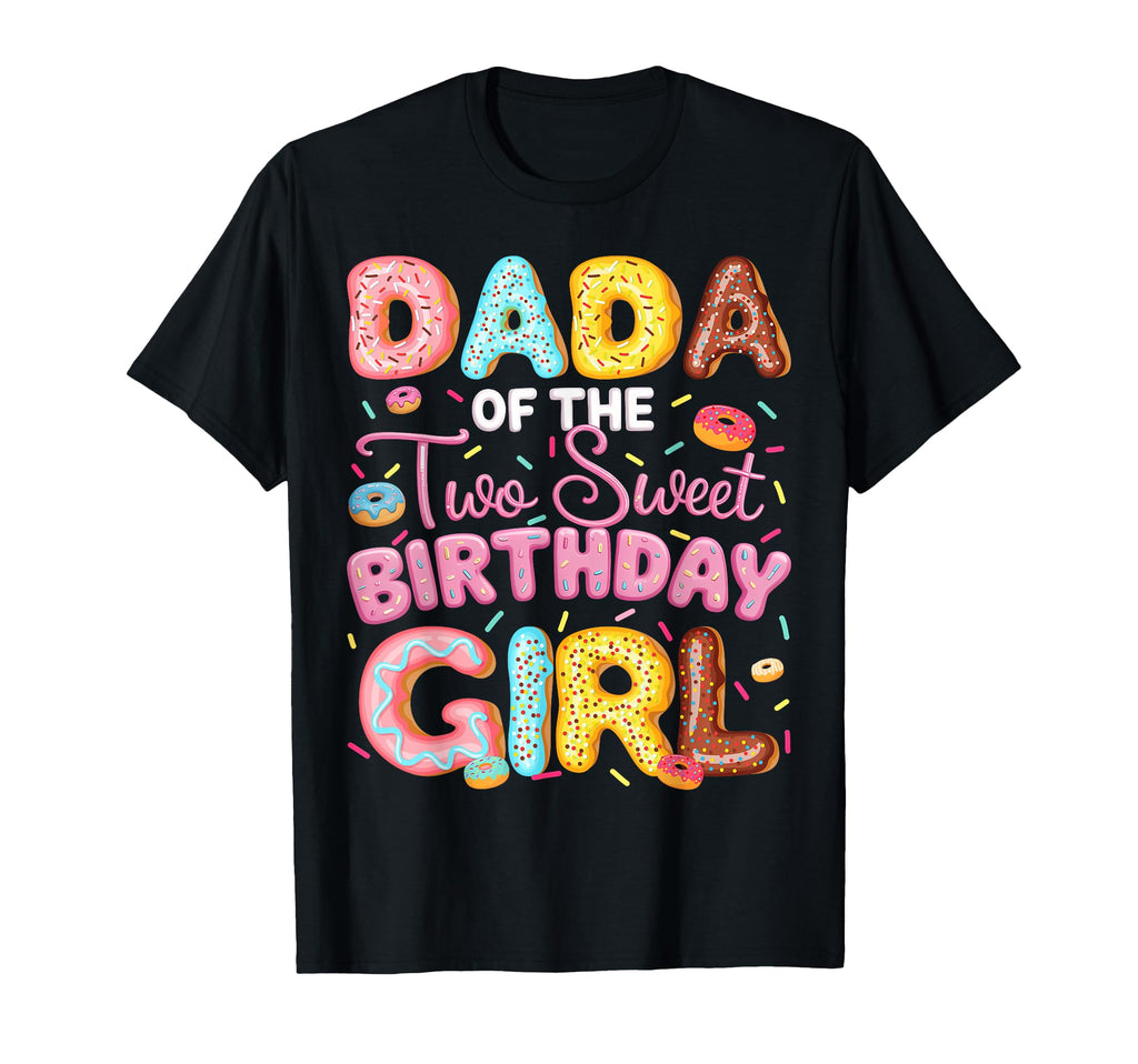 Dada Two Sweet Birthday Donut 2Nd T-Shirt - Streetwear Style for Adults - T-Shirt, Sweatshirt, Hoodie
