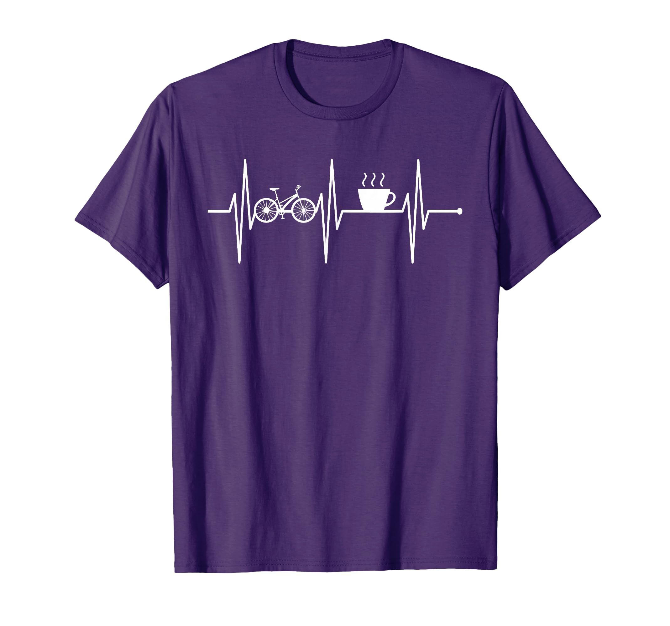 Bicycling Coffee Lover Cycling Biking T-Shirt - Novelty Apparel Men Women - T-Shirt, Sweatshirt, Hoodie
