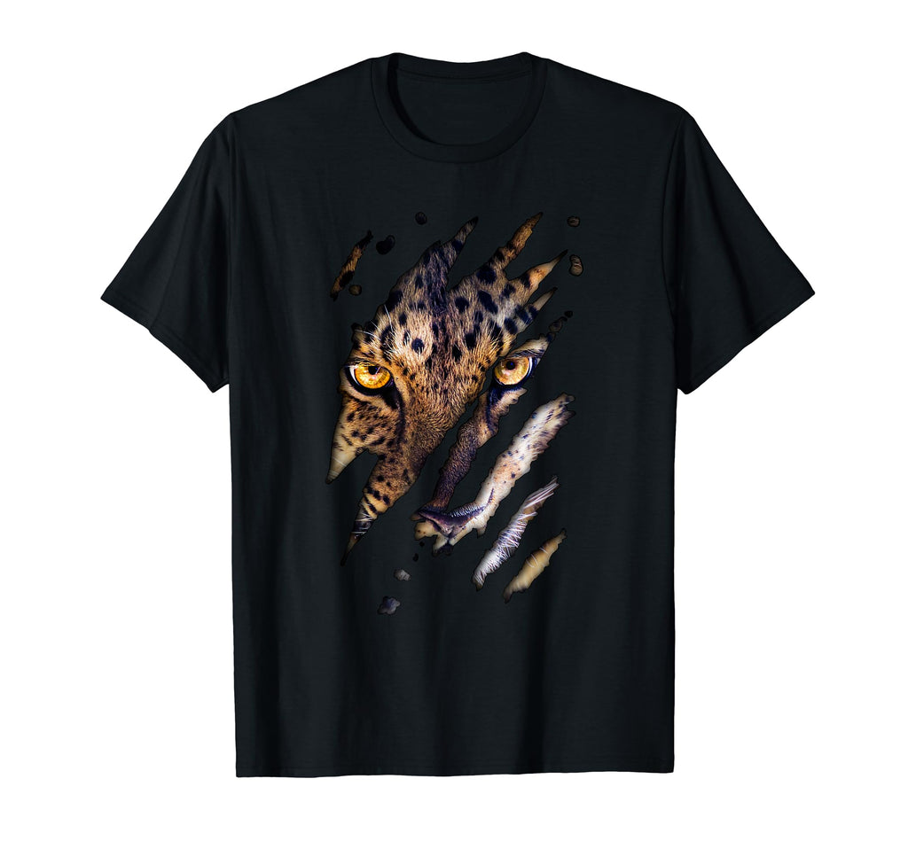 Leopard Cheetah Safari Zoo T-Shirt - Casual Everyday Wear for Adults - T-Shirt, Sweatshirt, Hoodie