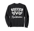 Soccer Halmoni Matching Sweatshirt - Casual Everyday Wear for Adults - T-Shirt, Sweatshirt, Hoodie