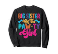 Big Sister Paw Ty Dog Family Sweatshirt - Fun Novelty Design Unisex - T-Shirt, Sweatshirt, Hoodie