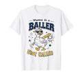 Wanna Be Baller Shot Caller Goose T-Shirt - Fun Novelty Design Unisex - T-Shirt, Sweatshirt, Hoodie