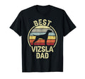 Best Dog Father Dad Vizsla T-Shirt - Minimalist Print Men Women - T-Shirt, Sweatshirt, Hoodie
