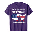 Grandpa Veterans Day My Favorite Veteran T-Shirt - Graphic Print Men Women - T-Shirt, Sweatshirt, Hoodie