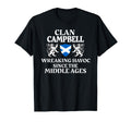 Campbell Scottish Family Clan Scotland T-Shirt - Unique Graphic for Adults - T-Shirt, Sweatshirt, Hoodie