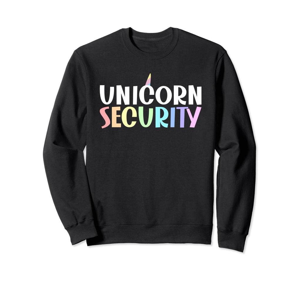 Unicorn Security Dad Brother Sweatshirt - Custom Art Print for Adults - T-Shirt, Sweatshirt, Hoodie