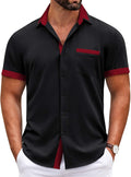 Mens Short Sleeve Button Down Casual Wrinkle Free - Adult & Kids T-Shirts, Sweatshirts & Hoodies apparel design preview 1