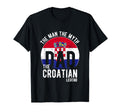 Myth Croatian Legend Dad Croatian T-Shirt - Custom Art Print for Adults - T-Shirt, Sweatshirt, Hoodie