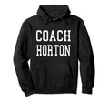 Coach Horton Custom Football Hoodie - Casual Everyday Wear Men Women - T-Shirt, Sweatshirt, Hoodie