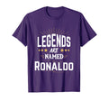Ronaldo Name Legends Are Named Ronaldo Hoodie - Minimalist Print for Adults - T-Shirt, Sweatshirt, Hoodie