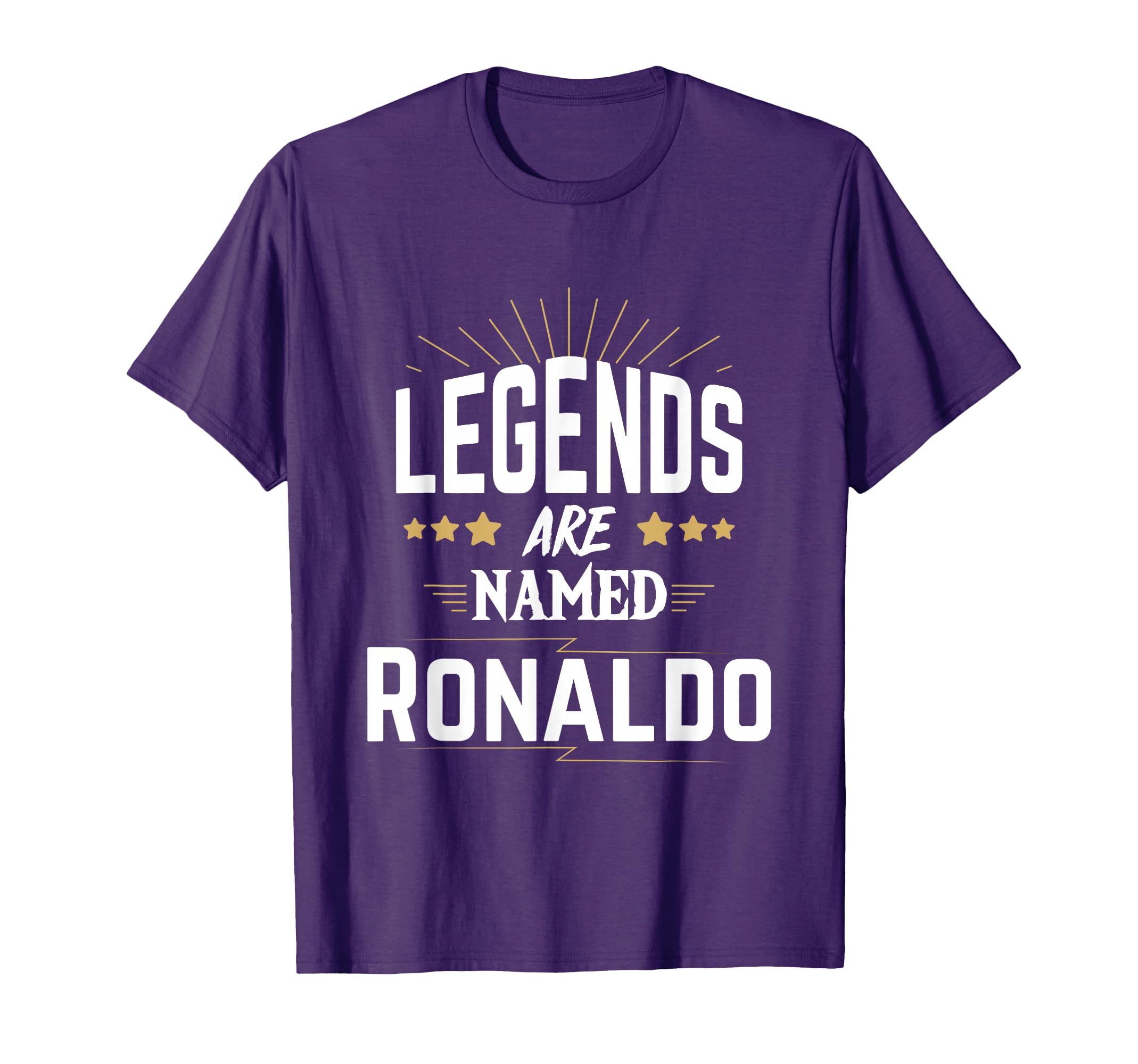 Ronaldo Name Legends Are Named Ronaldo Hoodie - Minimalist Print for Adults - T-Shirt, Sweatshirt, Hoodie