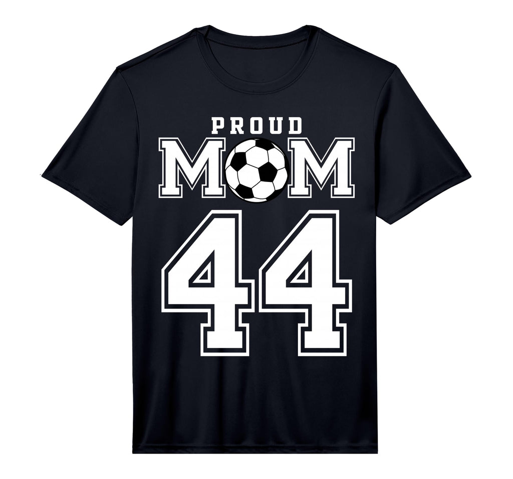 Number 44 Custom Proud Soccer Futbol T-Shirt - Unique Graphic for Adults - T-Shirt, Sweatshirt, Hoodie
