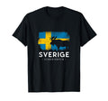 Sverige Scandinavia Midsommar T-Shirt - Aesthetic Graphic Men Women - T-Shirt, Sweatshirt, Hoodie
