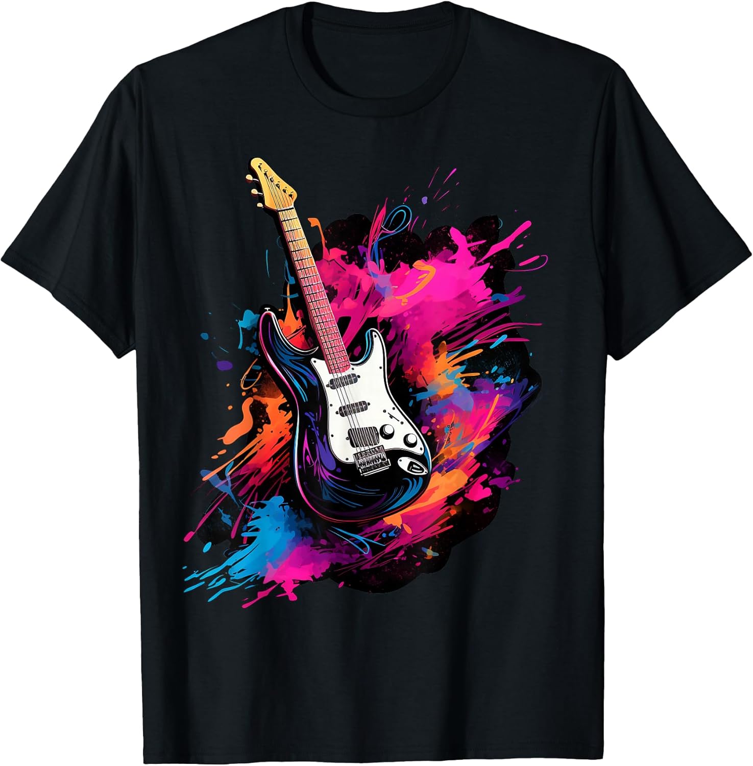 Men, Women and Kids Electric Guitar - Adult & Kids T-Shirts, Sweatshirts & Hoodies apparel design preview 1