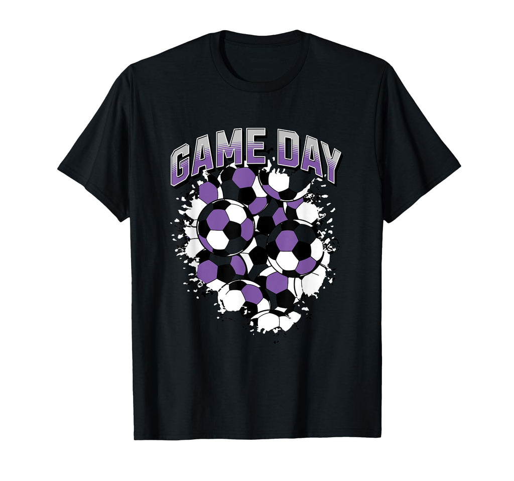 Game Day Soccer Football Sports Fan T-Shirt - Custom Art Print for Adults - T-Shirt, Sweatshirt, Hoodie
