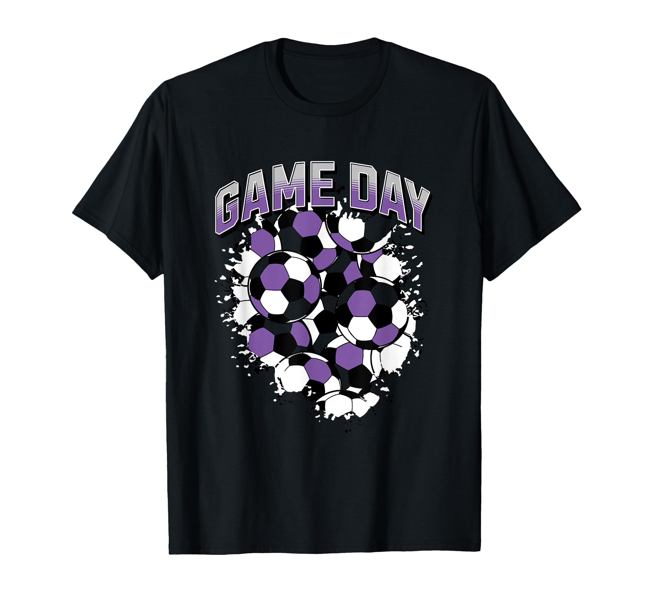 Game Day Soccer Football Sports Fan T-Shirt - Custom Art Print for Adults - T-Shirt, Sweatshirt, Hoodie
