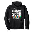 Proud Grandma 2026 Kindergarten Hoodie - Custom Art Print for Adults - T-Shirt, Sweatshirt, Hoodie