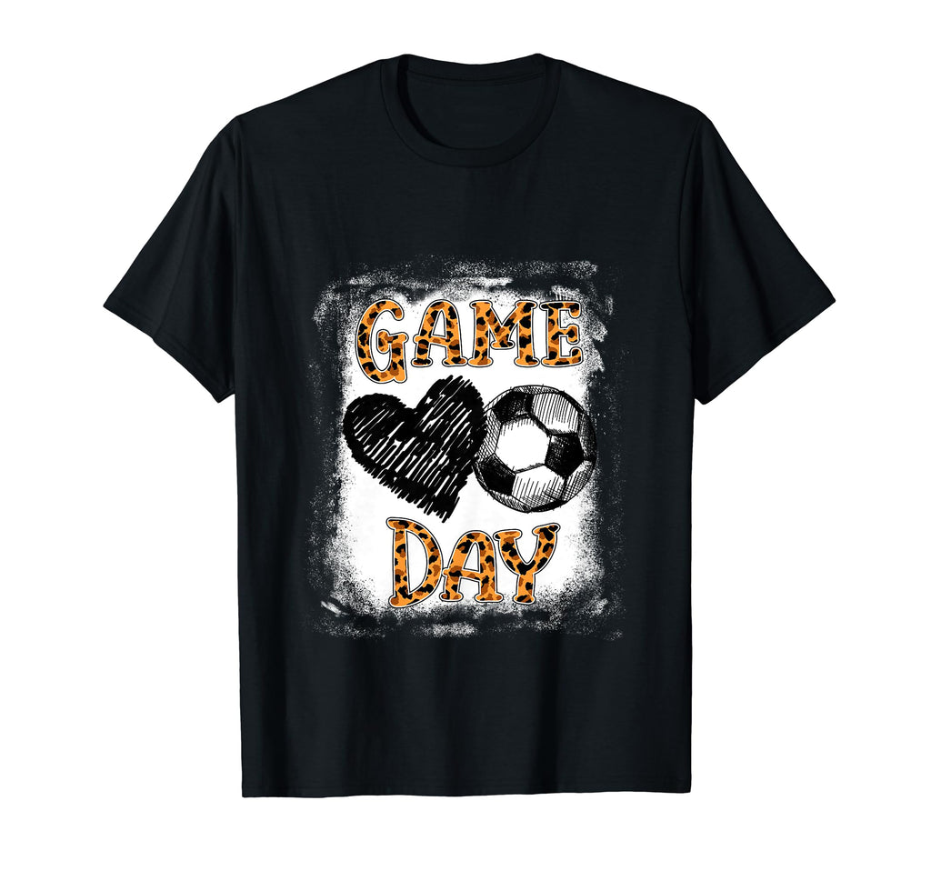 Soccer Game Day Leopard Cheetah T-Shirt - Streetwear Style Men Women - T-Shirt, Sweatshirt, Hoodie