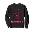 Norway Football Soccer Game Player Fan Sweatshirt - Trendy Graphic Unisex - T-Shirt, Sweatshirt, Hoodie