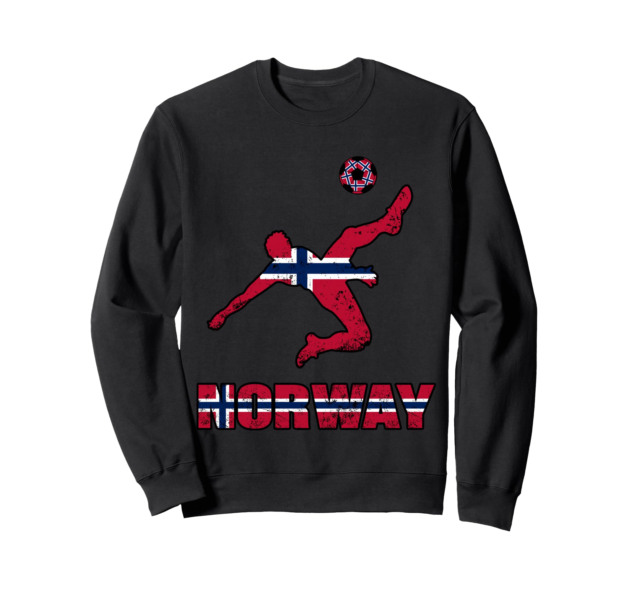 Norway Football Soccer Game Player Fan Sweatshirt - Trendy Graphic Unisex - T-Shirt, Sweatshirt, Hoodie