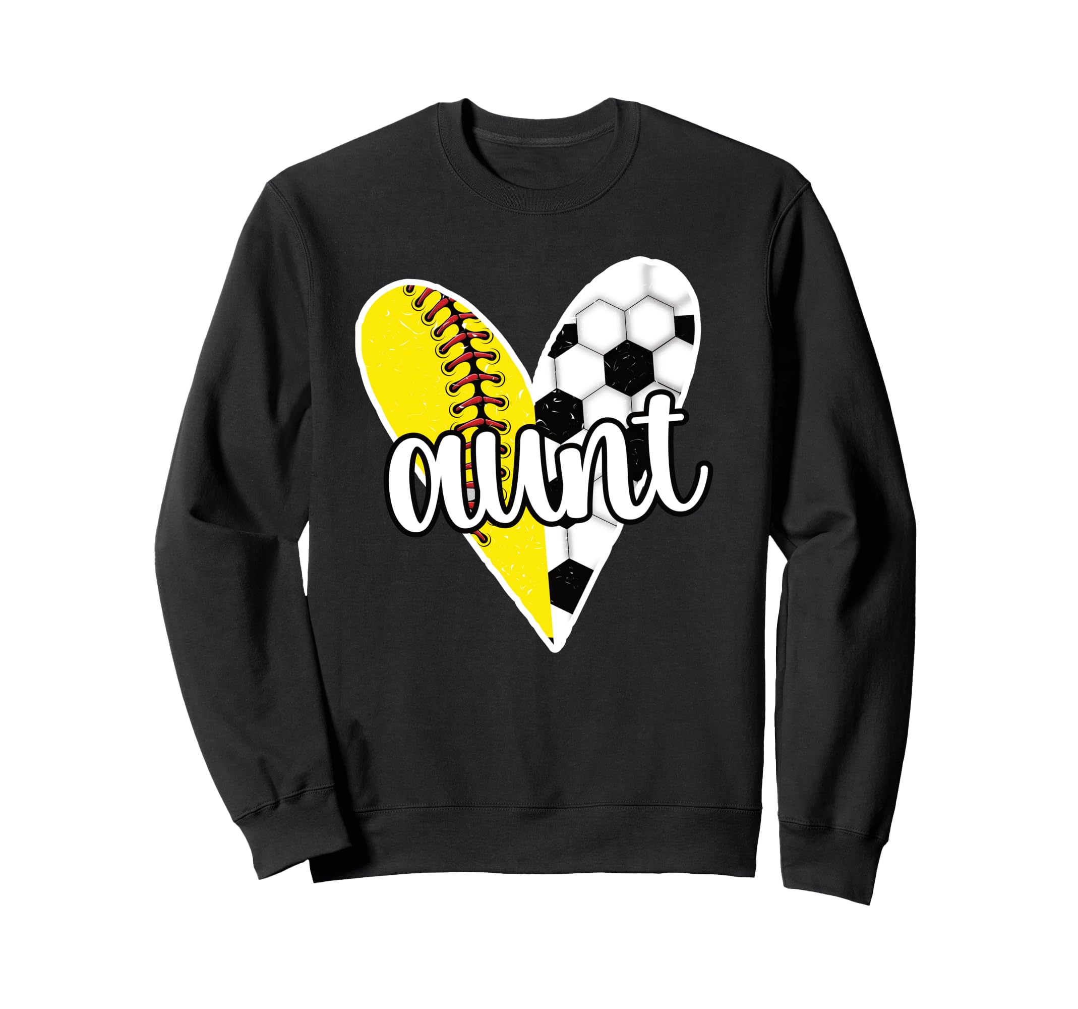 Baller Aunt Proud Softball Player Sweatshirt - Novelty Apparel for Adults - T-Shirt, Sweatshirt, Hoodie