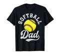 Softball Dad Fathers Day Funny T-Shirt - Trendy Graphic for Adults - T-Shirt, Sweatshirt, Hoodie
