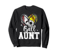 Ball Aunt Baseball Softball Sweatshirt - Streetwear Style for Adults - T-Shirt, Sweatshirt, Hoodie