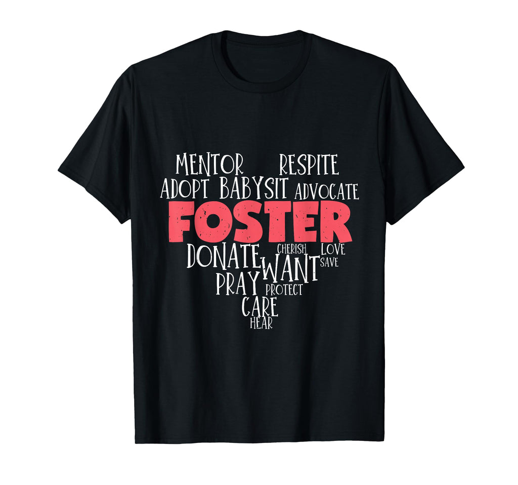 Foster Adoptive Biological Foster T-Shirt - Minimalist Print for Adults - T-Shirt, Sweatshirt, Hoodie