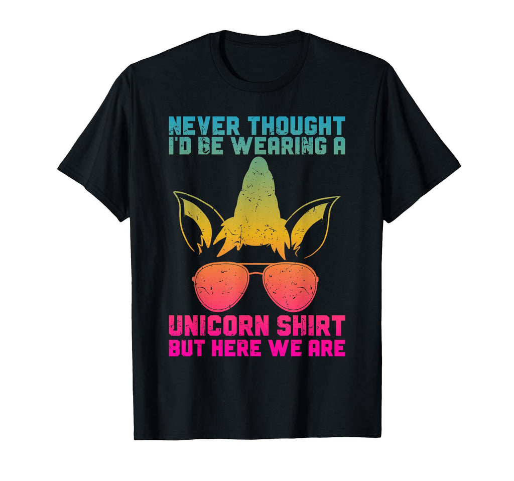 Fathers Day I Wear Unicorn Dadacorn Funny T-Shirt - Custom Art Print Unisex - T-Shirt, Sweatshirt, Hoodie