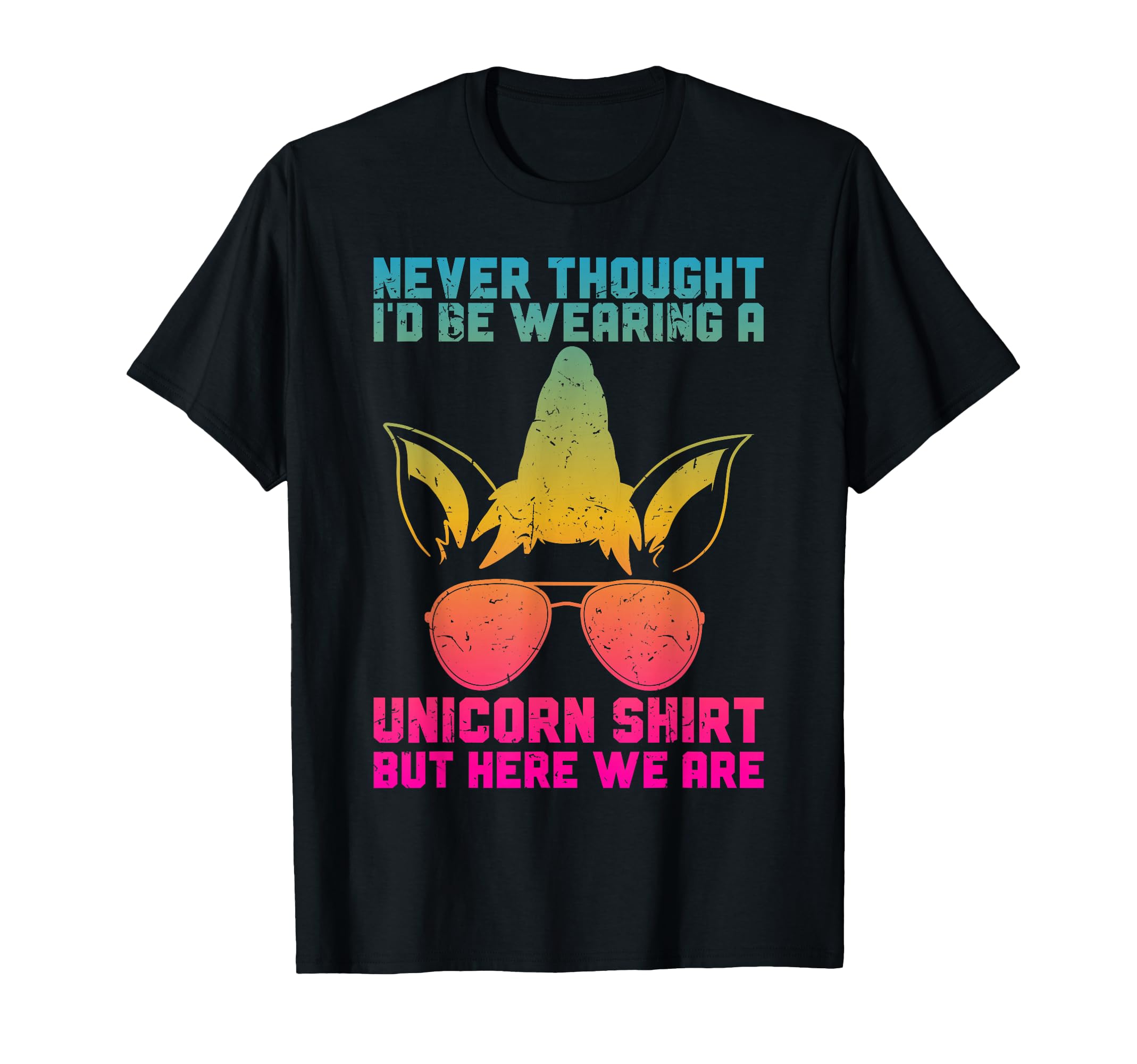 Fathers Day I Wear Unicorn Dadacorn Funny T-Shirt - Custom Art Print Unisex - T-Shirt, Sweatshirt, Hoodie
