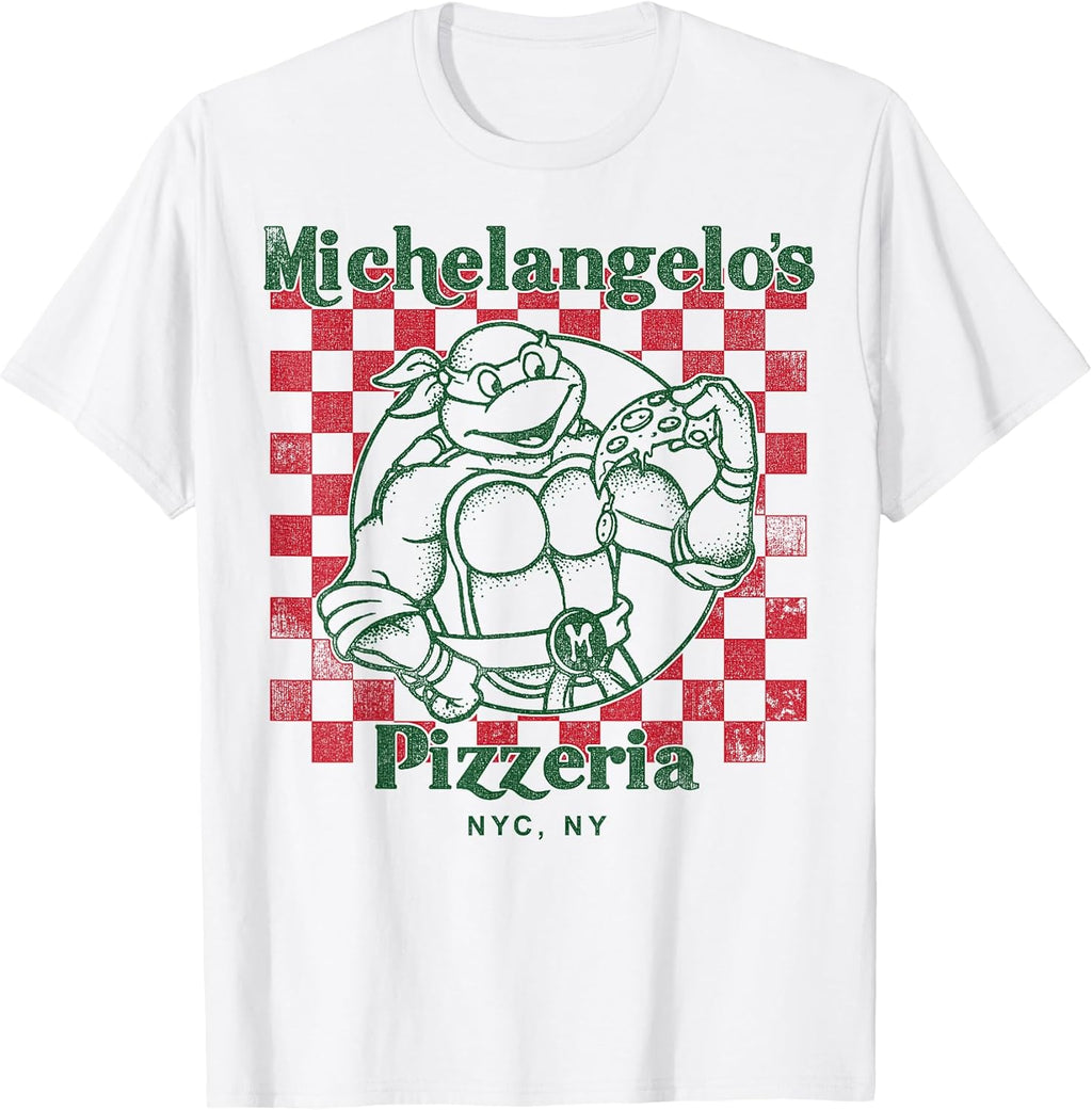 Mikeys Yummy Pizza Short Sleeve - Adult & Kids T-Shirts, Sweatshirts & Hoodies apparel design preview 1