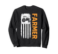 Farmer Tractors Usa American Sweatshirt - Casual Everyday Wear Men Women - T-Shirt, Sweatshirt, Hoodie