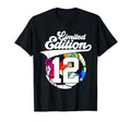 12 Years Soccer 12Th Birthday T-Shirt - Custom Art Print Men Women - T-Shirt, Sweatshirt, Hoodie