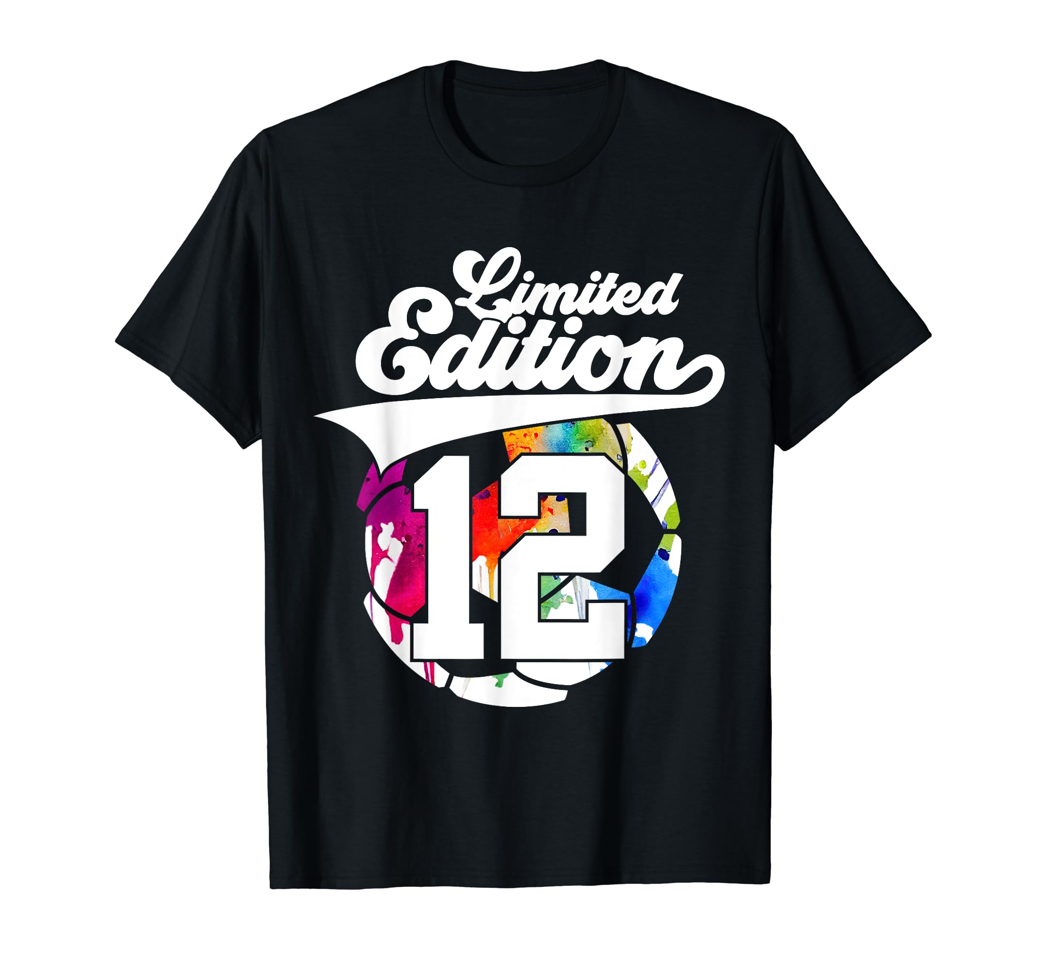 12 Years Soccer 12Th Birthday T-Shirt - Custom Art Print Men Women - T-Shirt, Sweatshirt, Hoodie