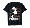 Funny Dab Dabbing Soccer Panda And T-Shirt - Trendy Graphic Unisex - T-Shirt, Sweatshirt, Hoodie