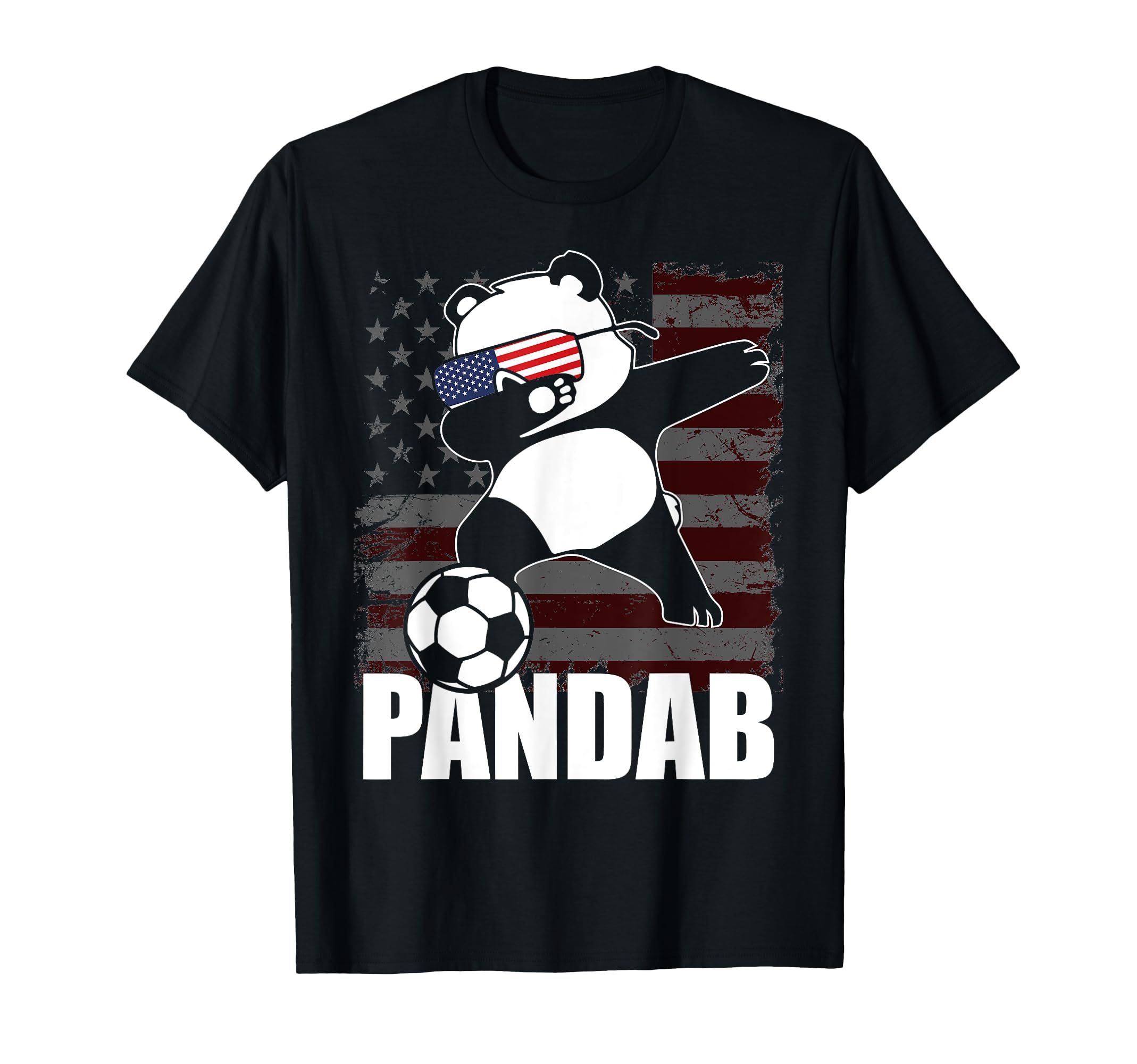 Funny Dab Dabbing Soccer Panda And T-Shirt - Trendy Graphic Unisex - T-Shirt, Sweatshirt, Hoodie