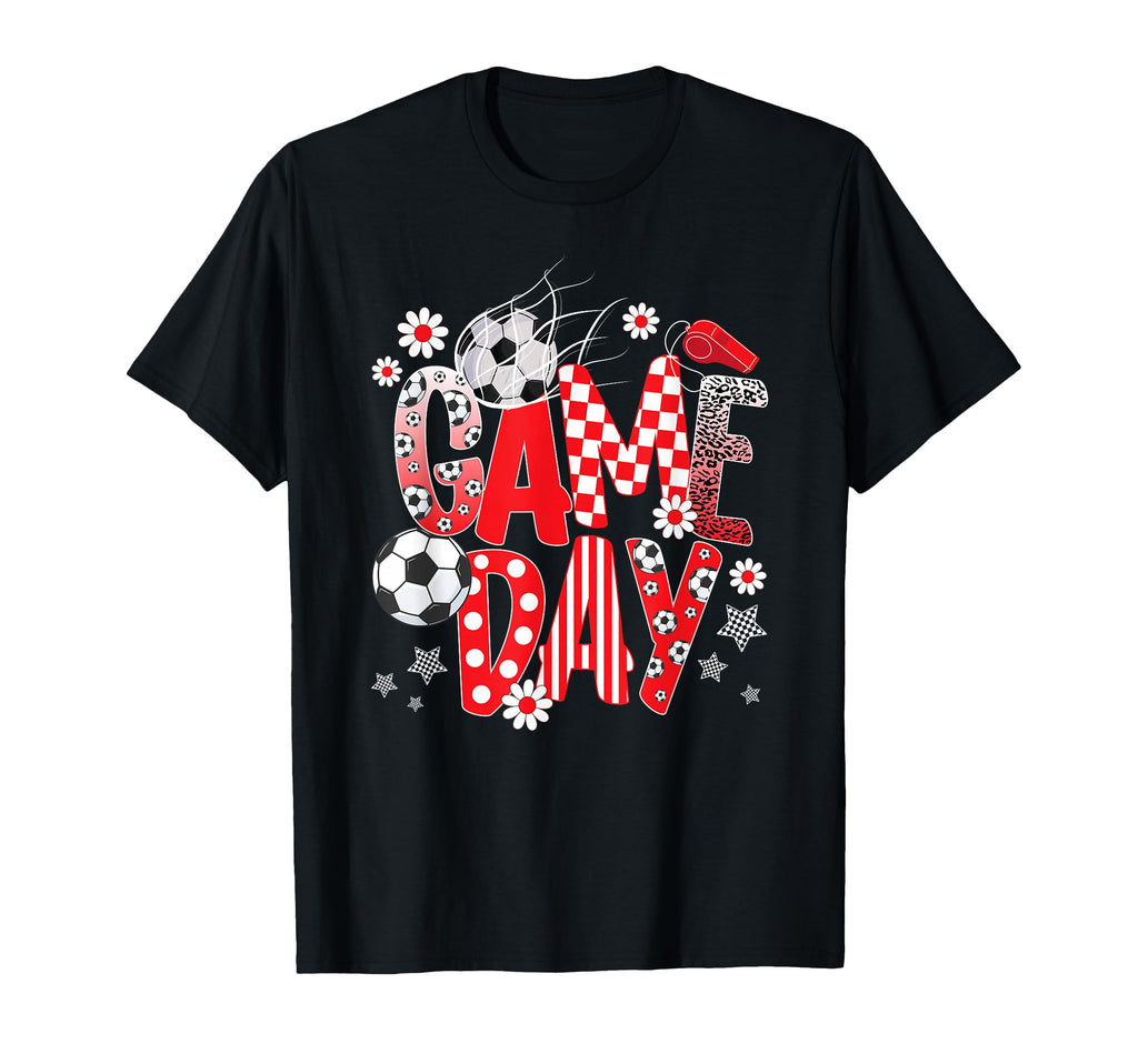 Game Day Soccer Game Day Soccer T-Shirt - Novelty Apparel for Adults - T-Shirt, Sweatshirt, Hoodie