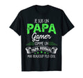 Mens Dad Gamer Humour Personalised Gift T-Shirt - Custom Art Print Unisex - T-Shirt, Sweatshirt, Hoodie