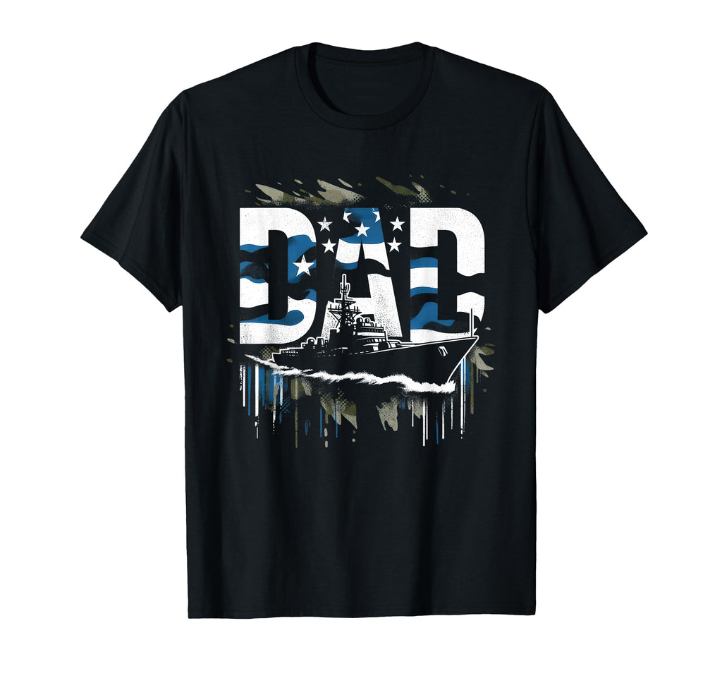 Mens Submarine Dad Patriotic T-Shirt - Fun Novelty Design for Adults - T-Shirt, Sweatshirt, Hoodie