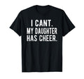 Cheer Dad Daughter Cheerleading Fathers T-Shirt - Minimalist Print Unisex - T-Shirt, Sweatshirt, Hoodie