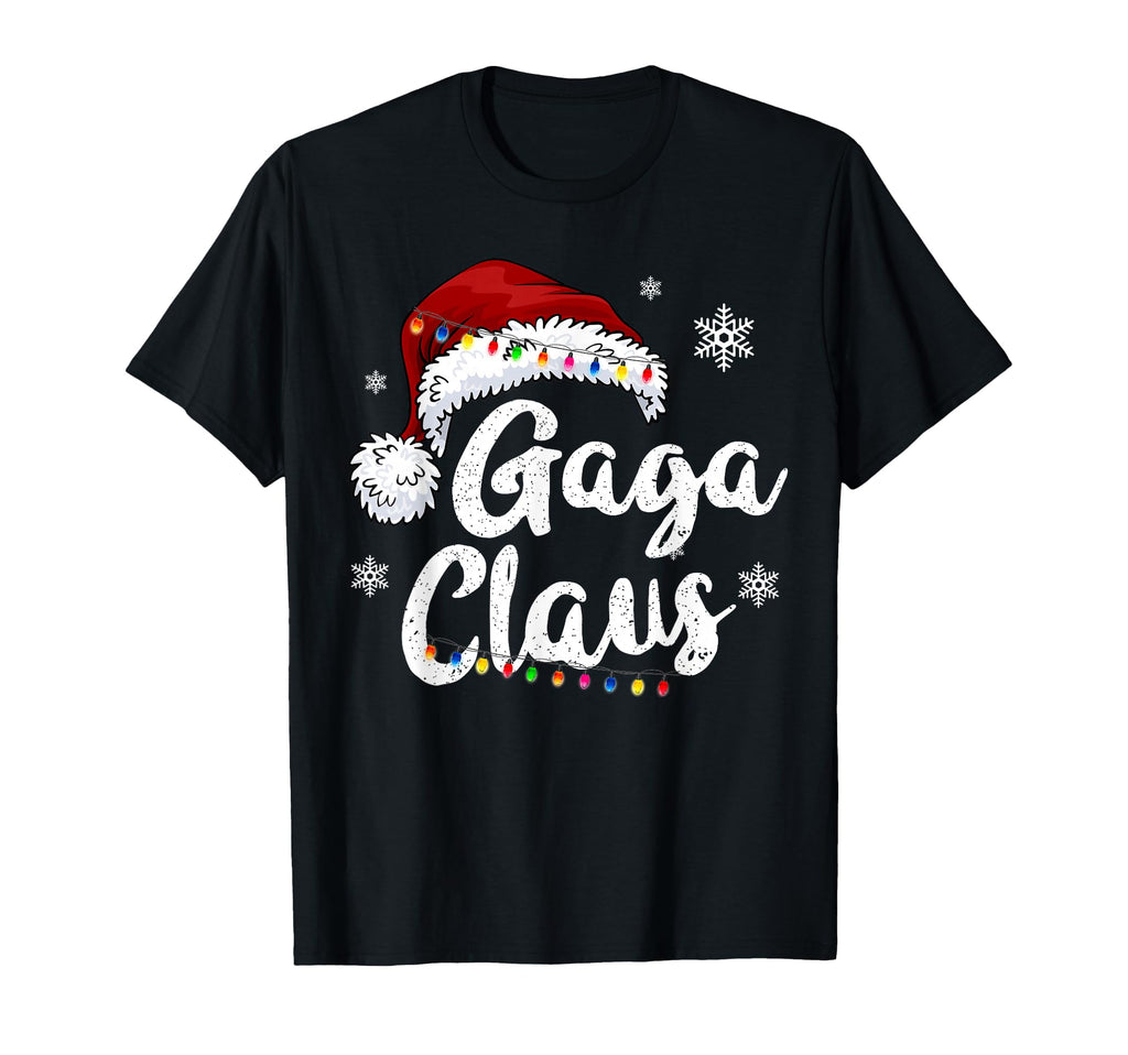 Gaga Claus Santa Hat Merry 2022 T-Shirt - Trendy Graphic Men Women - T-Shirt, Sweatshirt, Hoodie