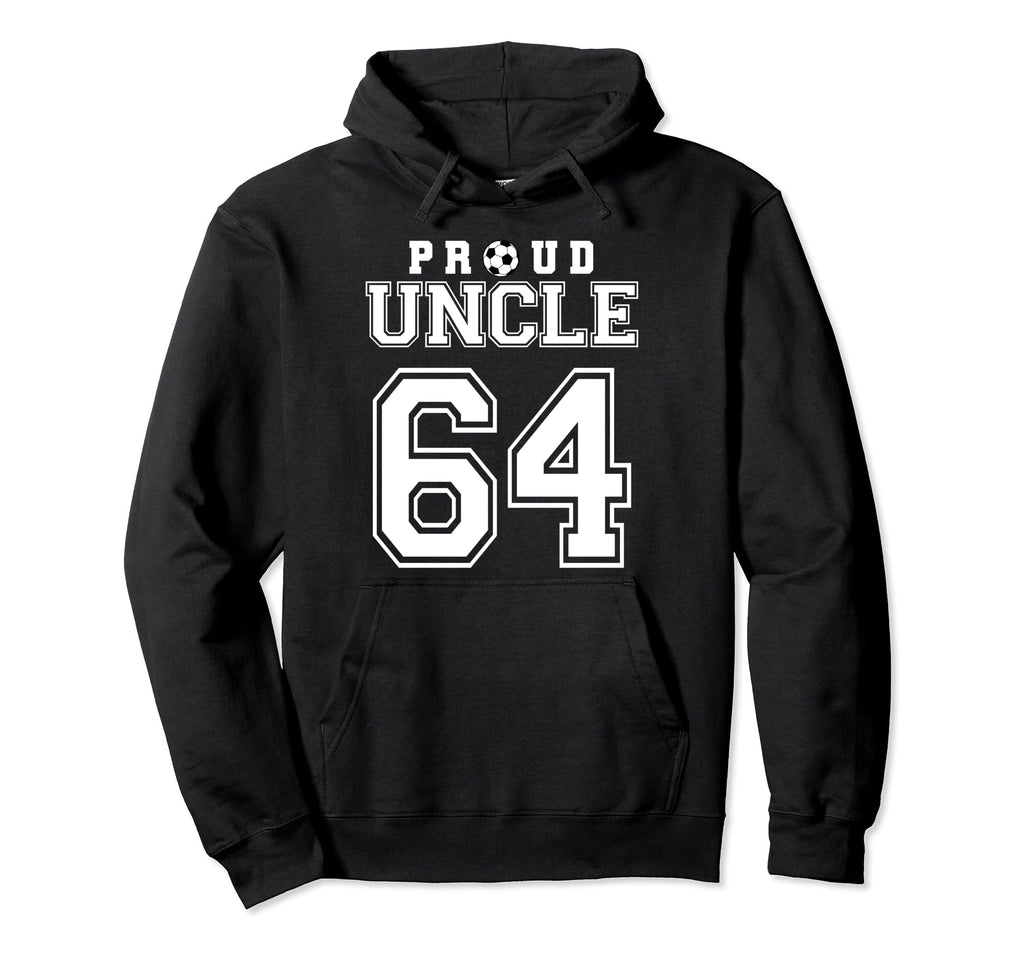 Number 64 Custom Proud Soccer Futbol Hoodie - Aesthetic Graphic Men Women - T-Shirt, Sweatshirt, Hoodie