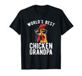 Worlds Best Chicken Grandpa Hen T-Shirt - Minimalist Print for Adults - T-Shirt, Sweatshirt, Hoodie