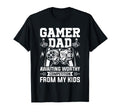Gamer Dad Video Gamer Gaming T-Shirt - Novelty Apparel Men Women - T-Shirt, Sweatshirt, Hoodie