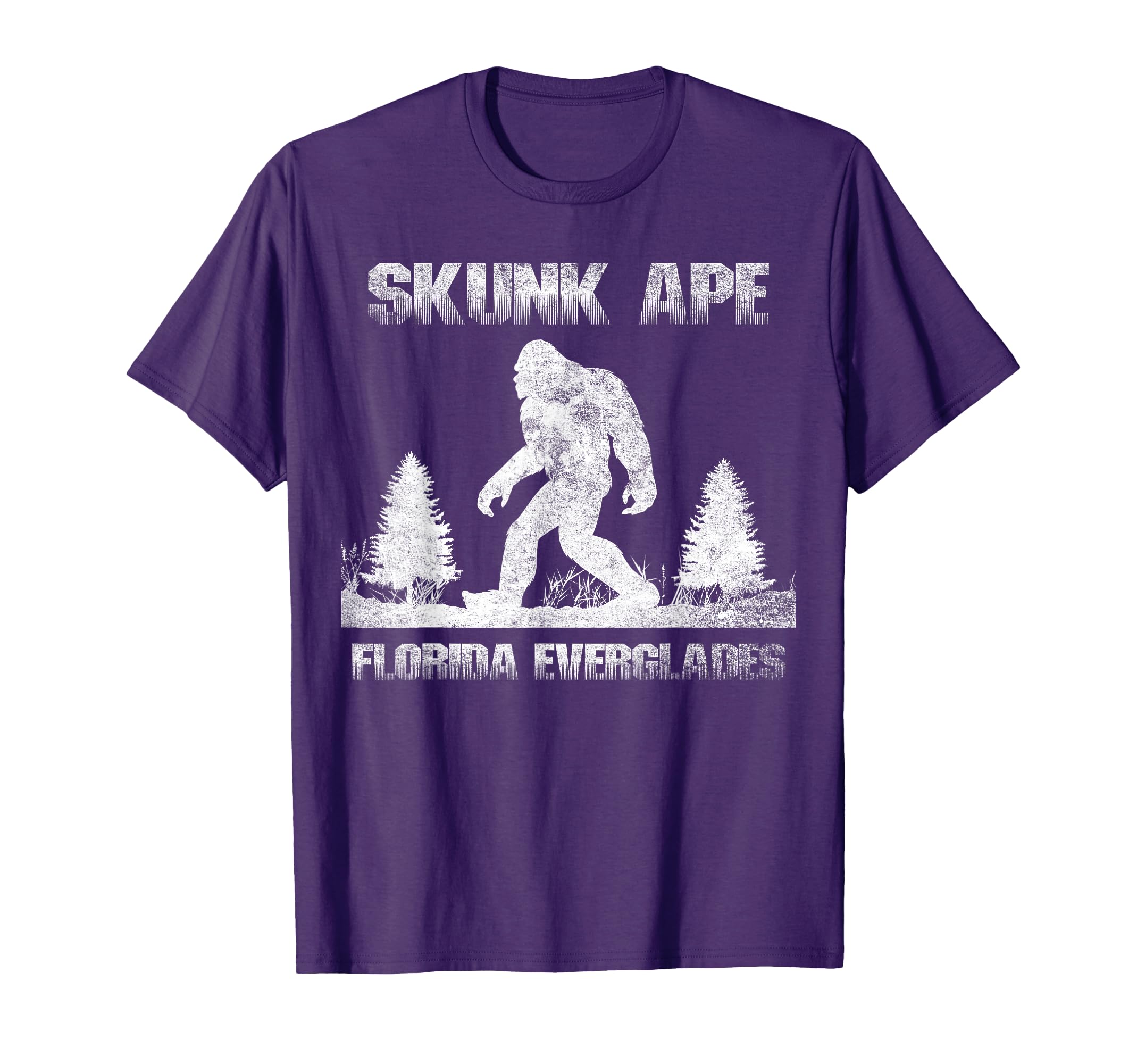 Florida Everglades Skunk Ape Bigfoot T-Shirt - Aesthetic Graphic for Adults - T-Shirt, Sweatshirt, Hoodie