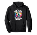Soccer Nana Grandma Tie Dye Hoodie - Graphic Print Men Women - T-Shirt, Sweatshirt, Hoodie