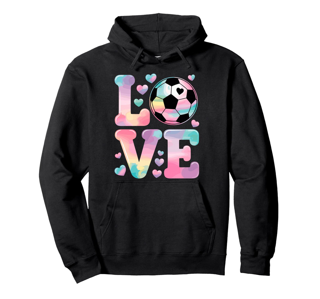 I Love Soccer Goalie Player Fan Game Hoodie - Fun Novelty Design Unisex - T-Shirt, Sweatshirt, Hoodie