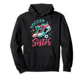 Soccer Sister Coquette Bow Shoes Hoodie - Fun Novelty Design for Adults - T-Shirt, Sweatshirt, Hoodie