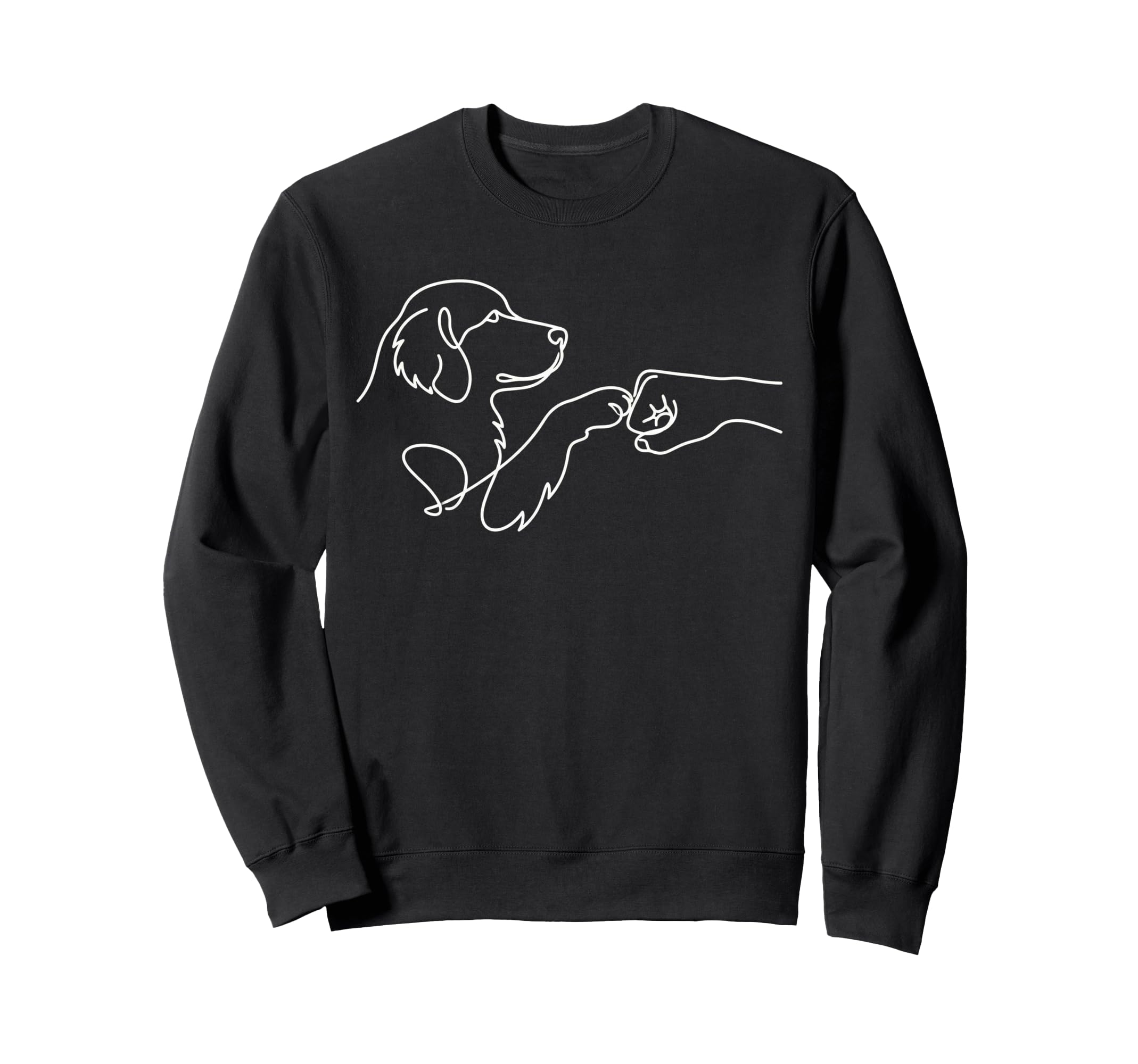 Retriever Dog Tees Dog Mom Dad Sweatshirt - Minimalist Print Unisex - T-Shirt, Sweatshirt, Hoodie