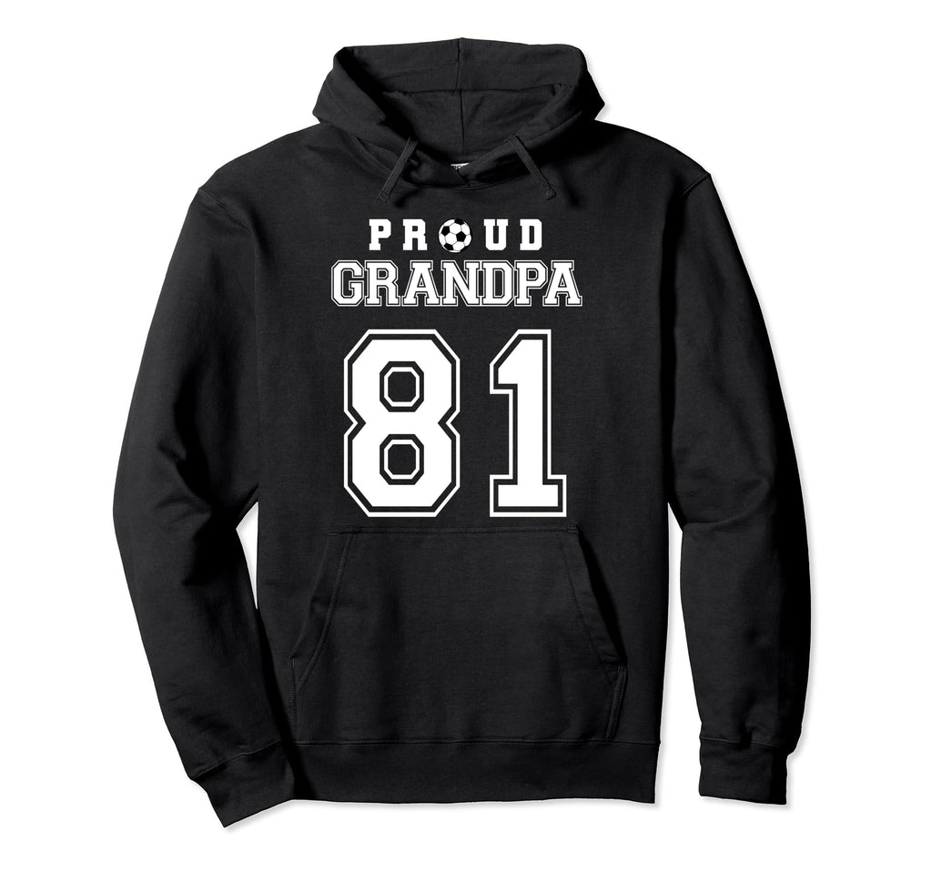 Number 81 Custom Proud Soccer Futbol Hoodie - Aesthetic Graphic Men Women - T-Shirt, Sweatshirt, Hoodie